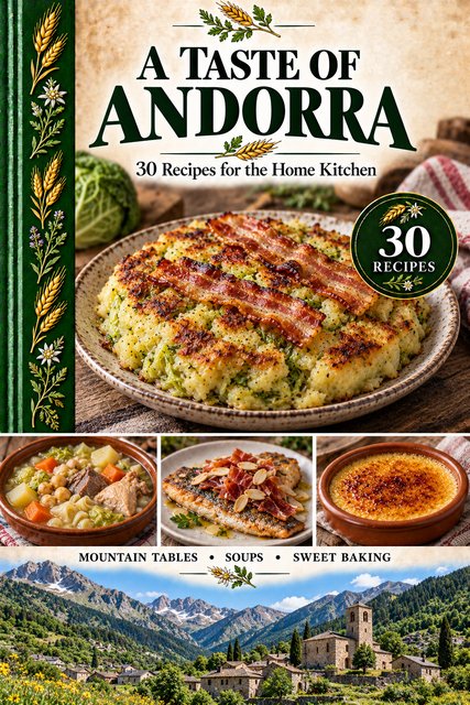 A Taste of Andorra cookbook cover