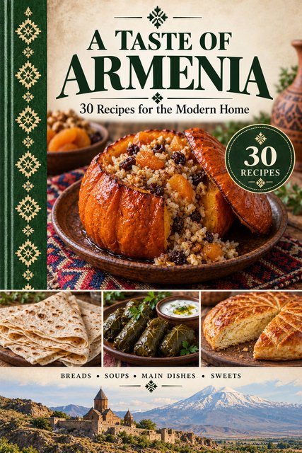A Taste of Armenia cookbook cover