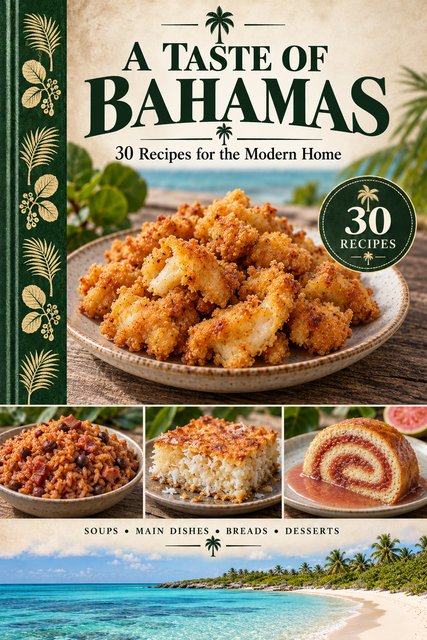 A Taste of Bahamas cookbook cover