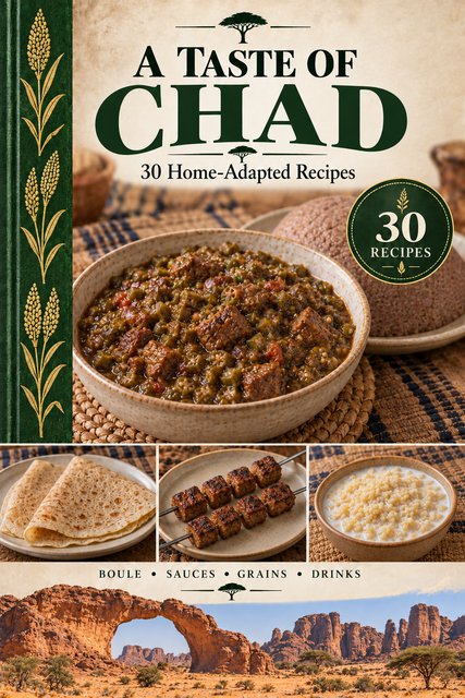 A Taste of Chad cookbook cover