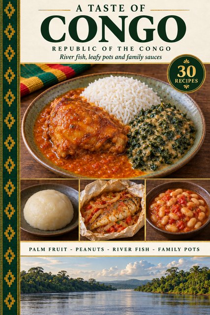 A Taste of Congo cookbook cover