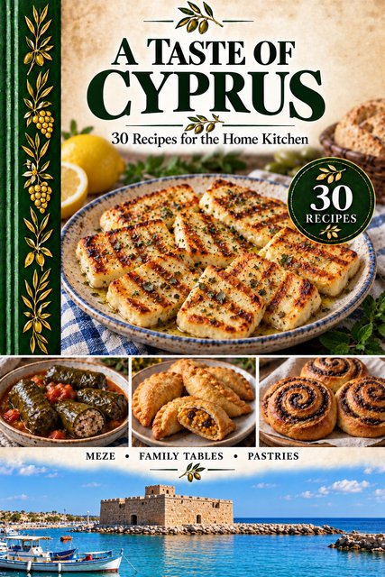 A Taste of Cyprus cookbook cover