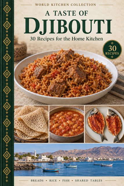 A Taste of Djibouti cookbook cover