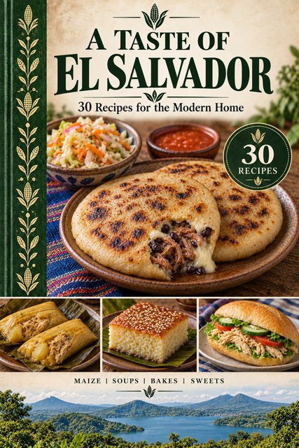 A Taste of El Salvador cookbook cover