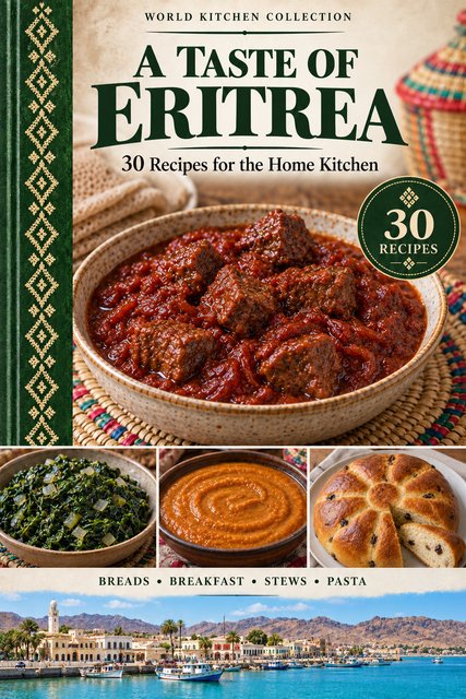 A Taste of Eritrea cookbook cover