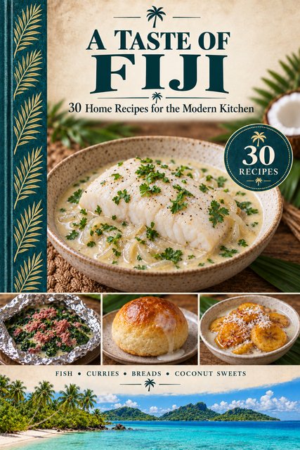 A Taste of Fiji cookbook cover