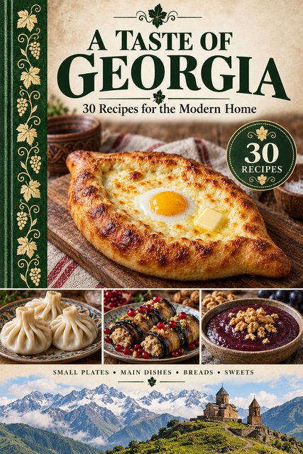 A Taste of Georgia cookbook cover