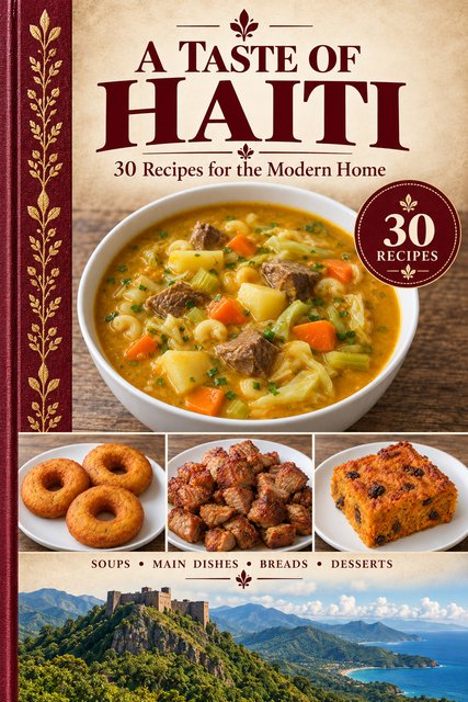 A Taste of Haiti cookbook cover