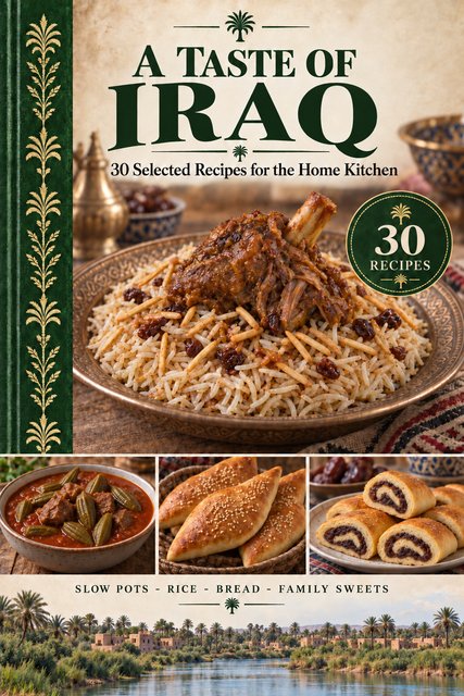 A Taste of Iraq cookbook cover