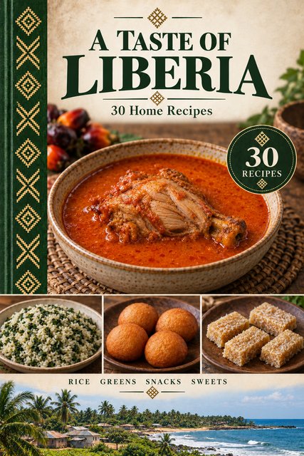 A Taste of Liberia cookbook cover