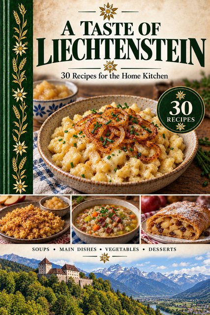 A Taste of Liechtenstein cookbook cover
