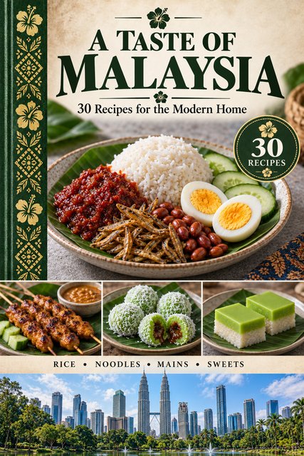 A Taste of Malaysia cookbook cover