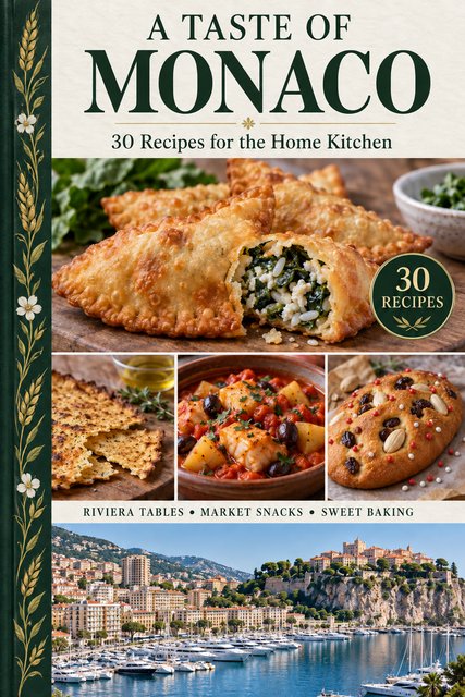 A Taste of Monaco cookbook cover