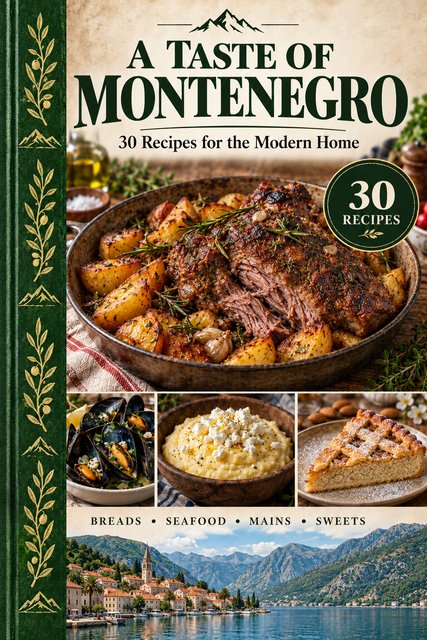 A Taste of Montenegro cookbook cover