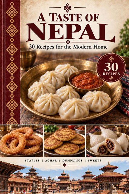 A Taste of Nepal cookbook cover