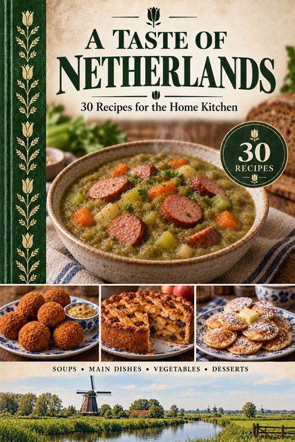 A Taste of Netherlands cookbook cover