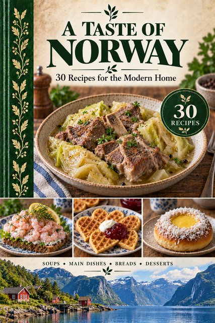 A Taste of Norway cookbook cover