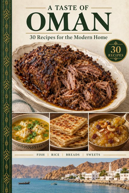 A Taste of Oman cookbook cover