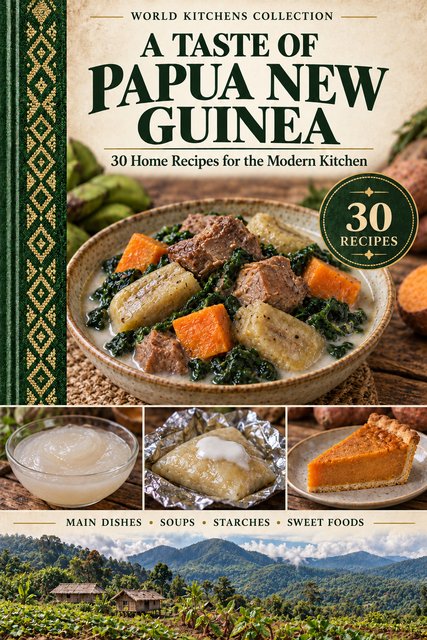 A Taste of Papua New Guinea cookbook cover