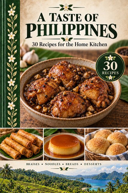 A Taste of Philippines cookbook cover