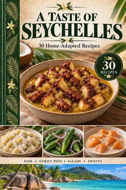 A Taste of Seychelles cookbook cover