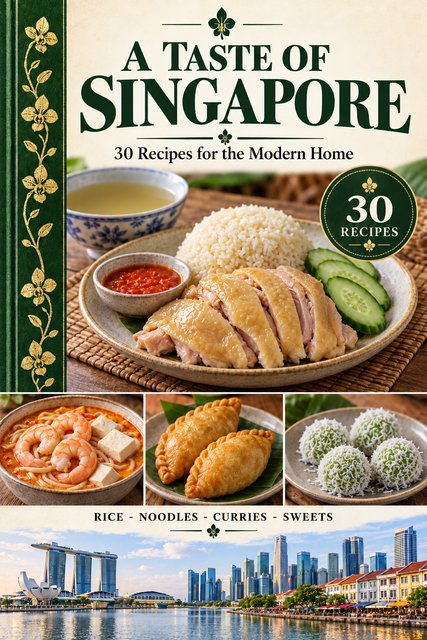 A Taste of Singapore cookbook cover