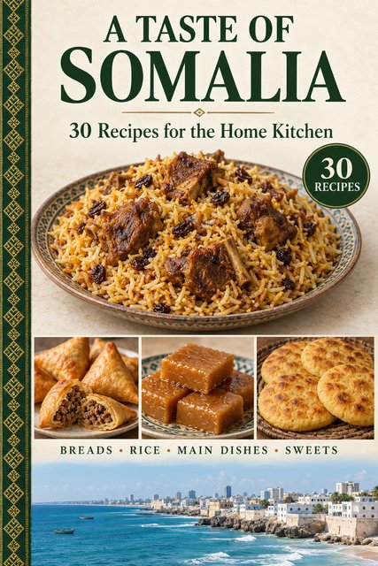 A Taste of Somalia cookbook cover
