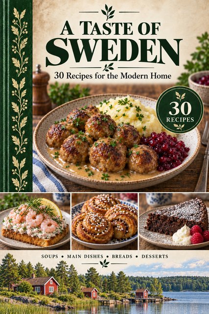 A Taste of Sweden cookbook cover
