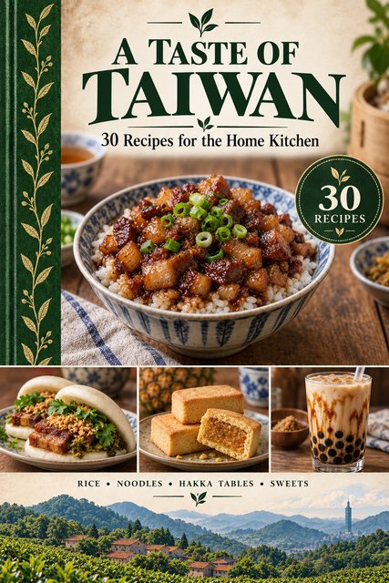 A Taste of Taiwan cookbook cover