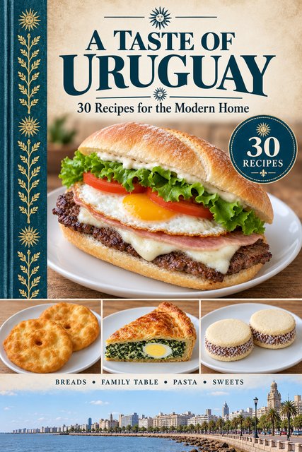 A Taste of Uruguay cookbook cover