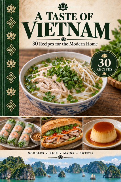 A Taste of Vietnam cookbook cover