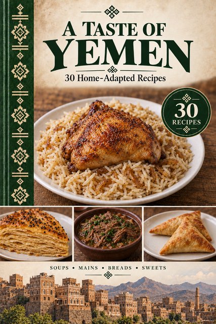 A Taste of Yemen cookbook cover
