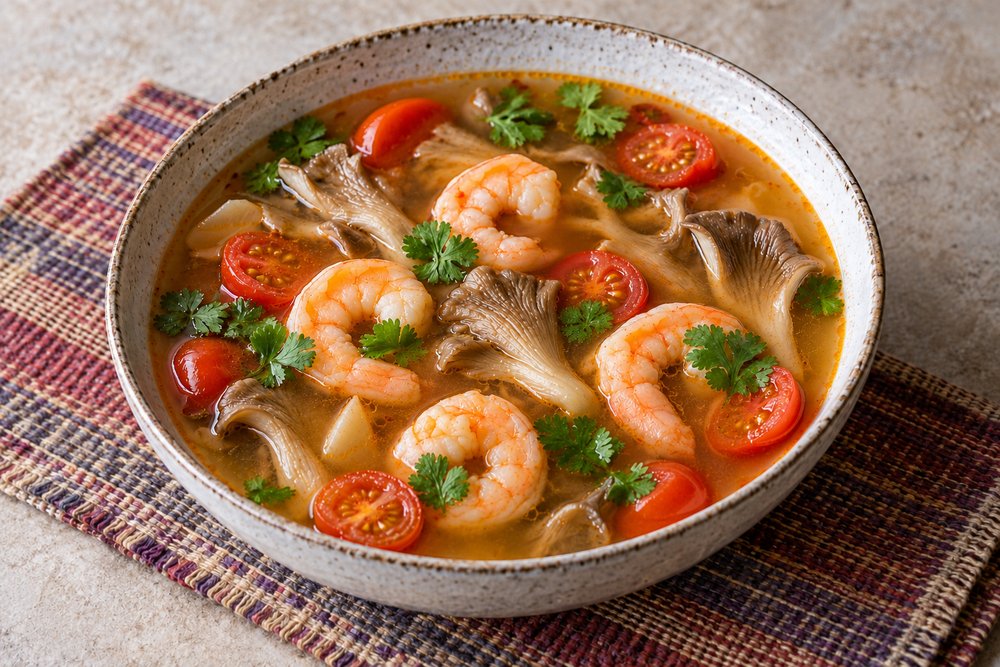 Tom Yum Goong Shrimp Soup